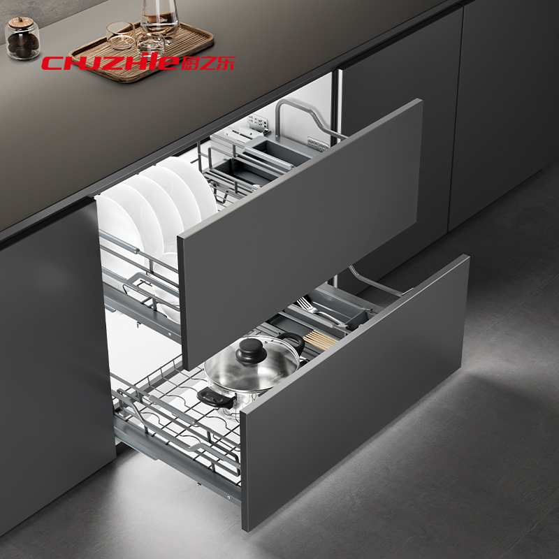 3边伸缩炉台篮3 Sided Extend Pull Out Basket