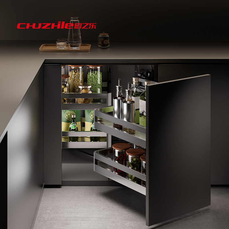 不锈钢小怪物Stainless Steel Corner Basket