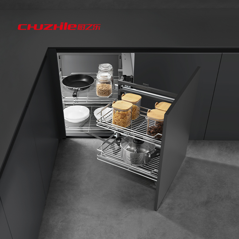 铁线小怪物Wire Corner Basket