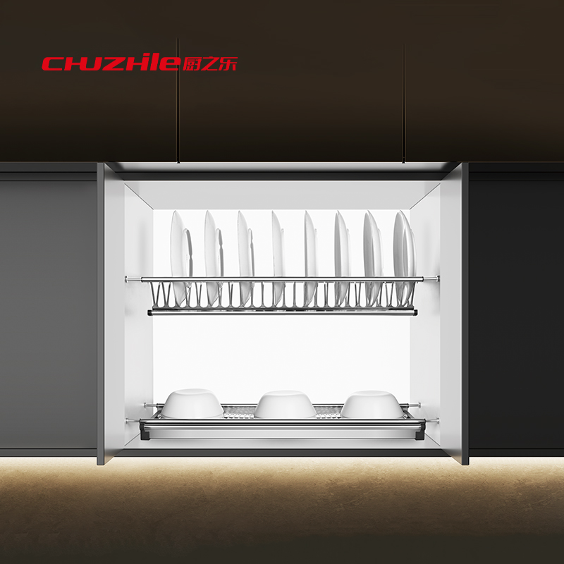 铁线吊柜碗碟架Wire Draining Rack